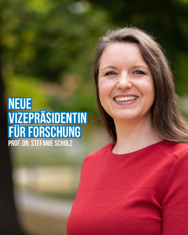 Neue Vizepräsidentin für Forschung