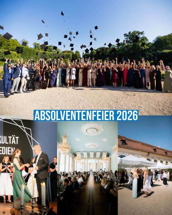 Erstmals in der Orangerie: Absolventenfeier 2026
