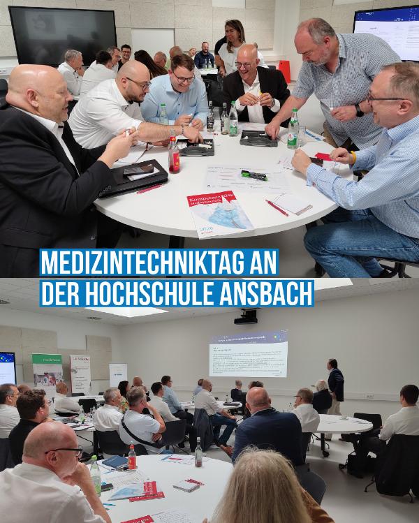 Von der Forschung in die Praxis: Medizintechniktag an der Hochschule Ansbach