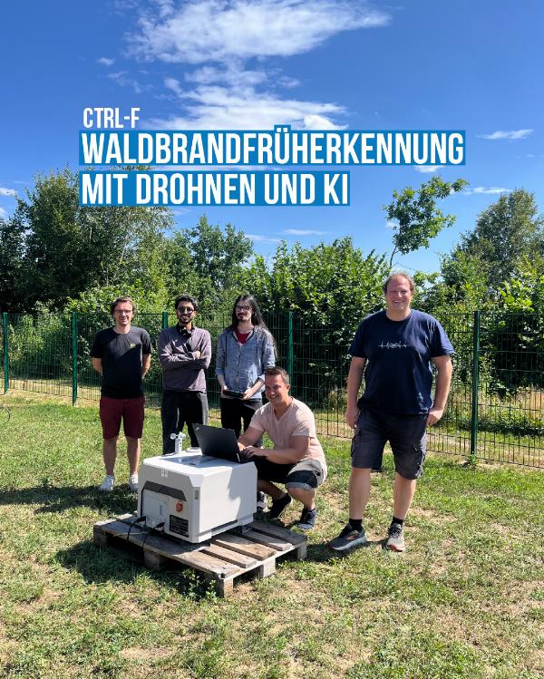 CTRL-F: Waldbrandfrüherkennung mit Drohnen und KI