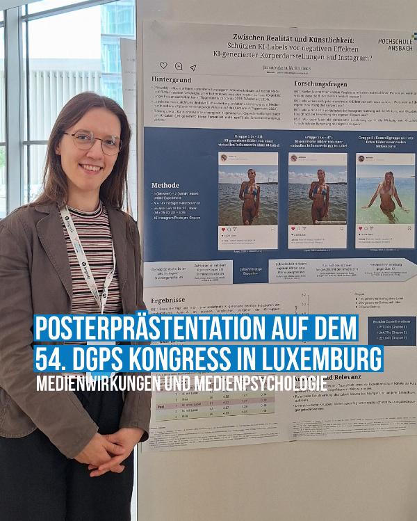 Posterpräsentation auf dem 54. DGPs Kongress in Luxemburg