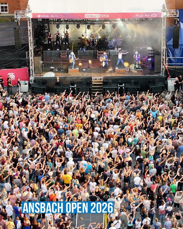 Ansbach Open 2026: Festivalstimmung am Hochschulcampus