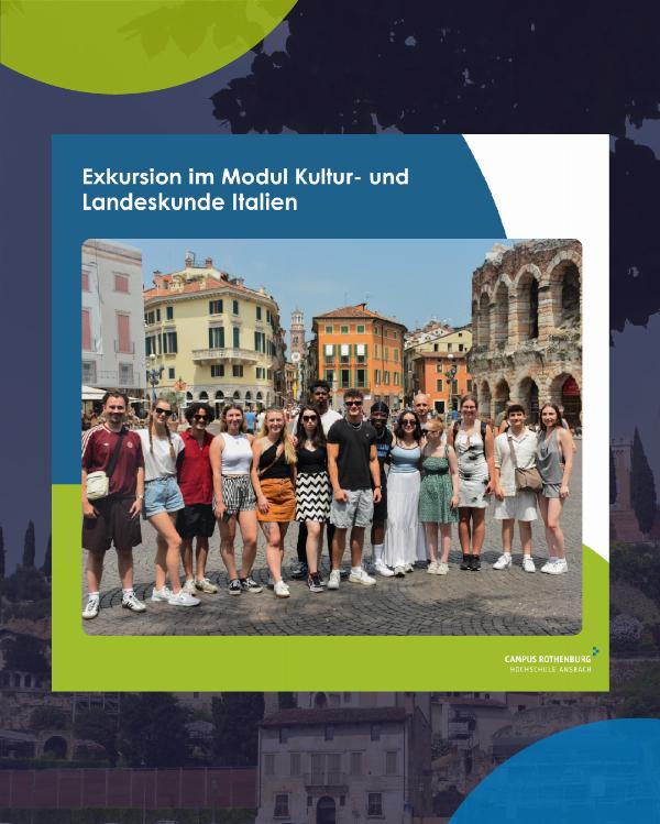 Fünftägige Exkursion nach Italien