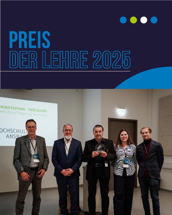 Premiere für den „Preis der Lehre” an der Hochschule Ansbach