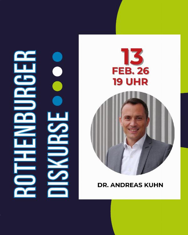 Der letzte Vortrag der Rothenburger Diskurse