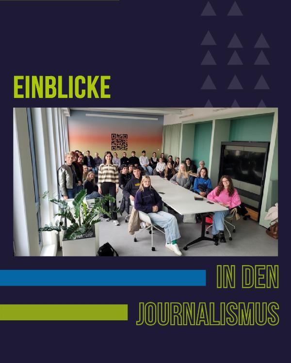 Hinter den Kulissen des Journalismus