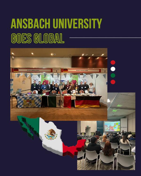 Ansbach University’s visit to Mexico
