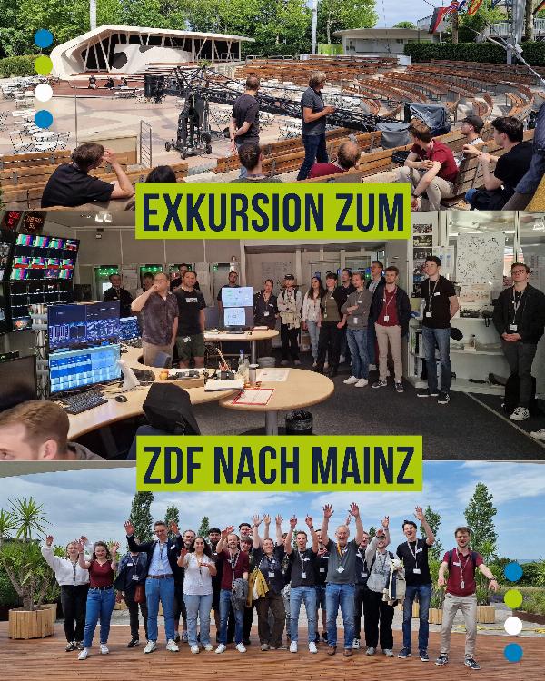 Exkursion zum ZDF nach Mainz 