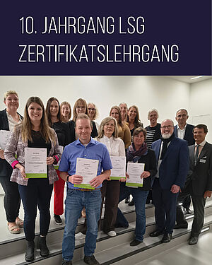 Absolvierende des Zertifikatslehrgangs Leadership im Gesundheitswesen