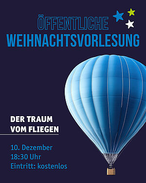 Einladung zur öffentlichen Weihnachtsvorlesung