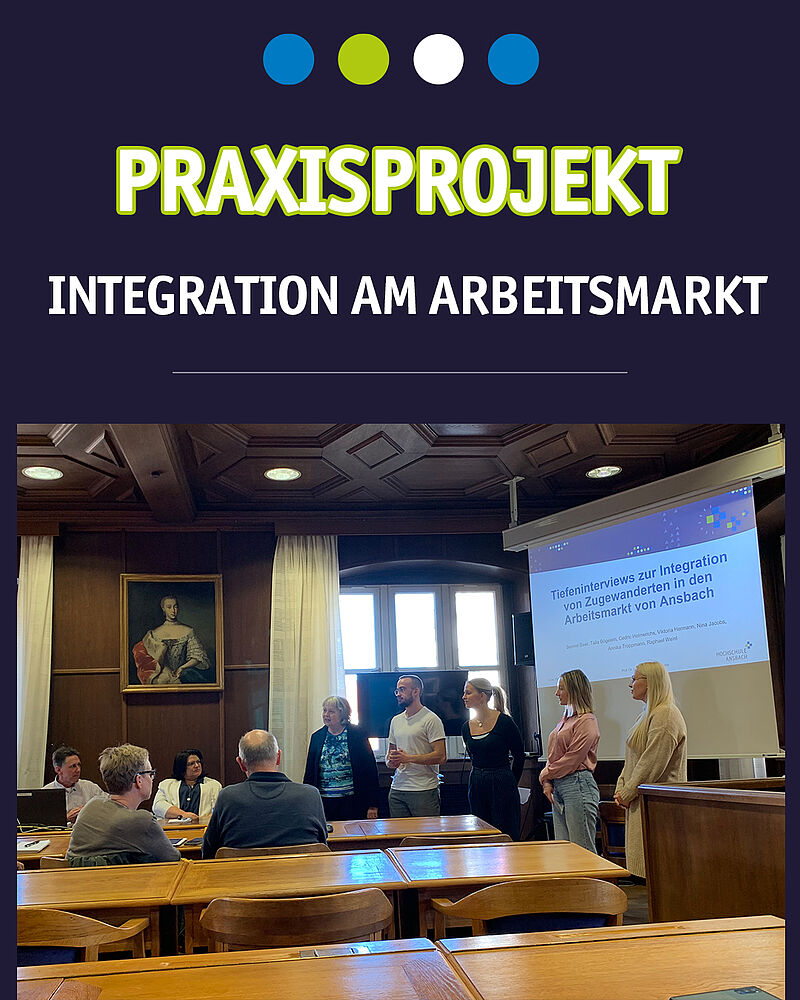 Praxisprojekt zur Integration in den Arbeitsmarkt