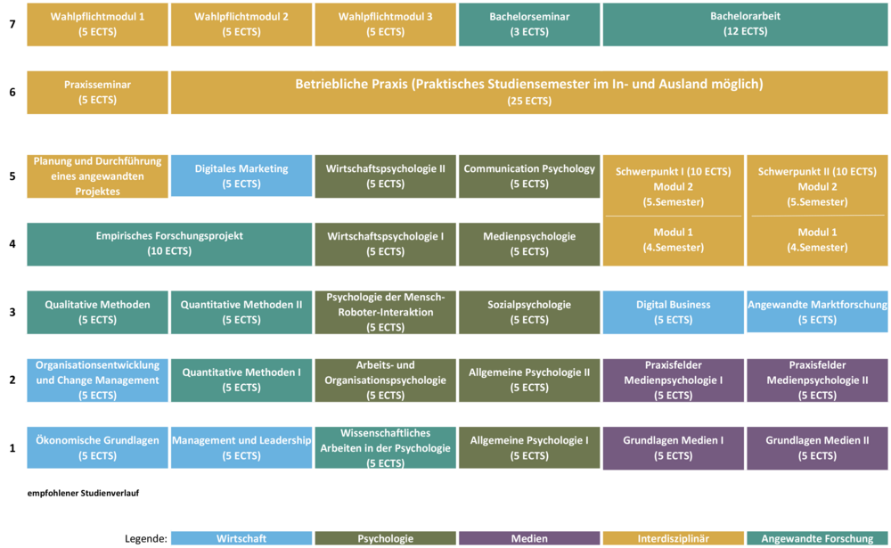 Studienverlaufsplan AWM