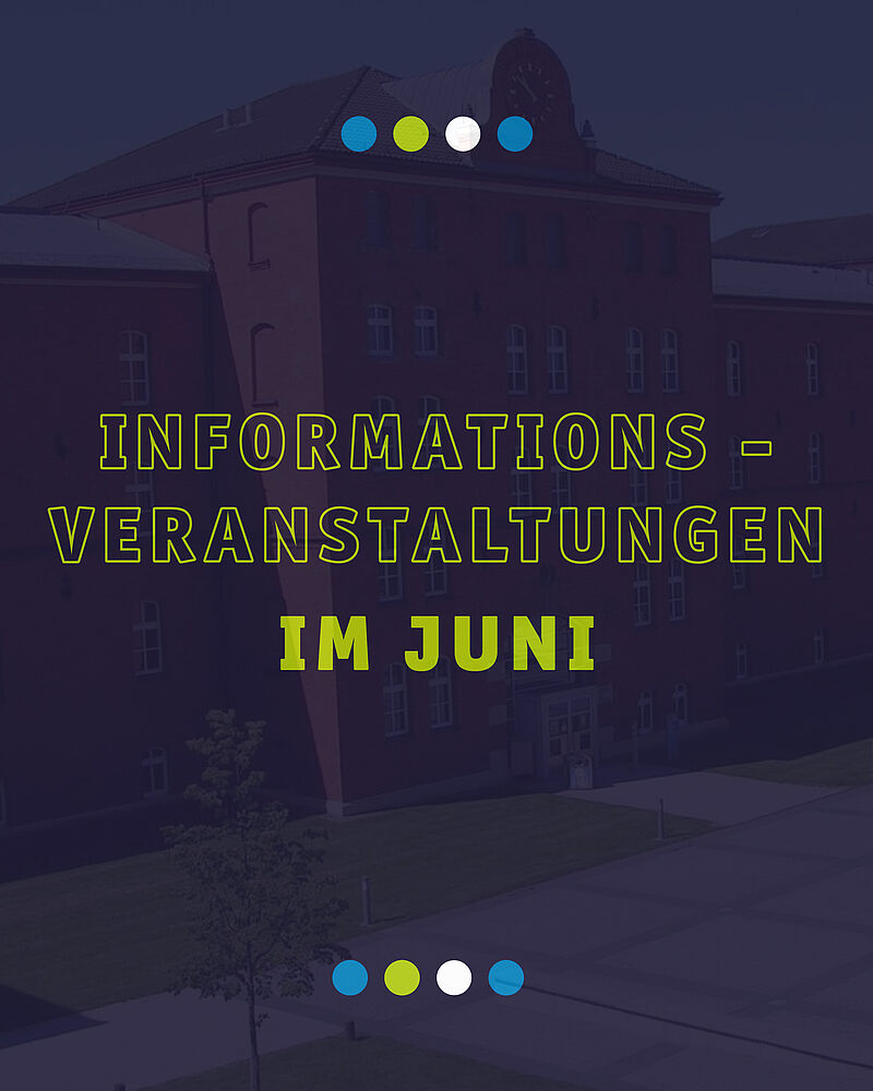 Informationsveranstaltungen im Juni