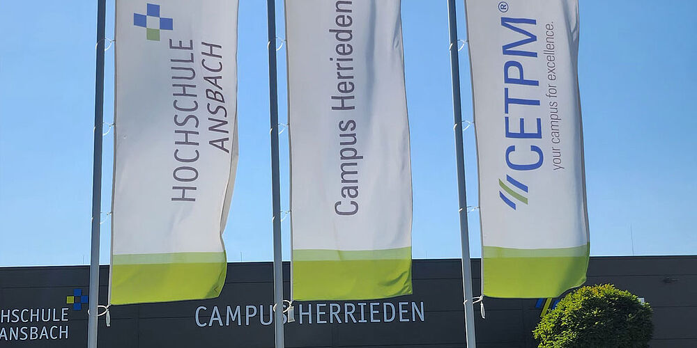 Fahnen, Campus Herrieden