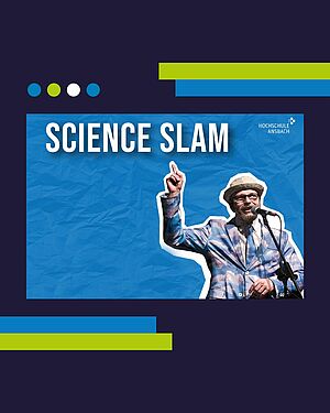 Erster Science Slam der Hochschule Ansbach