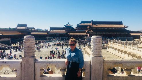 China Kompetenzzentrum, Hochschule Ansbach, Lena Bauer, Sehenswürdigkeit, Tempel, China Exkursion, Studierende, Kultur 