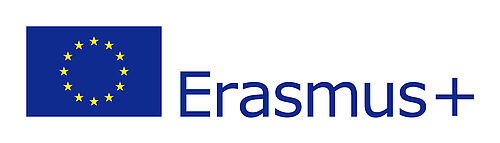 [Translate to Englisch:] Logo EU-Flagge mit Erasmus+