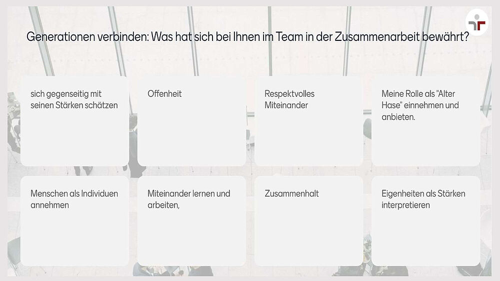 Altersbilder, Verbindnung Genrationen, Diversity-Tag 2025