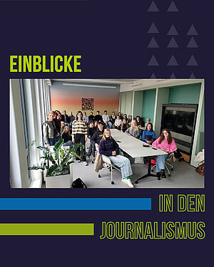 Studierende der Hochschule Ansbach besuchen Kicker und Verlag Nürnberger Presse