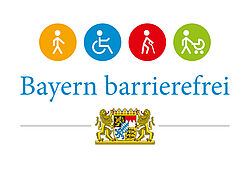 Ansbach University of Applied Sciences is also working hard in the area of structural accessibility. For its efforts, the university received a "Bavaria barrier-free" signet as part of the research and practice network Inclusion at Universities and Barrier-free Bavaria in November 2017. The signet is awarded for concrete contributions to barrier-free accessibility in Bavaria, among other things in the constructional sense. The individual icons depicted in the logo stand for different groups of people who are disabled by a limitation or the environment, such as: People with an impairment of the senses such as blind people, physically impaired people such as wheelchair users, elderly people or families with children. Further information on the signet can be found at the following link: www.barrierefrei.bayern.de