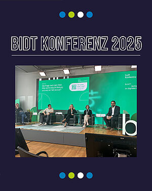 Hochschule Ansbach bei der bidt Konferenz 2025 in München