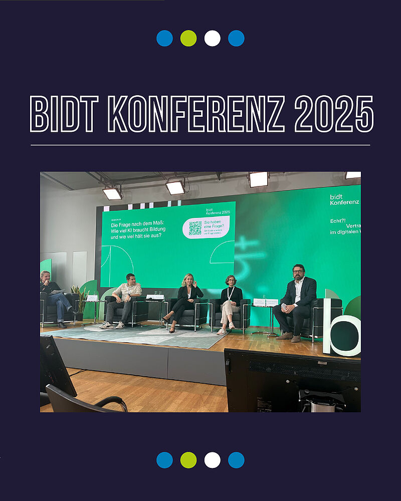 Hochschule Ansbach bei der bidt Konferenz 2025 in München