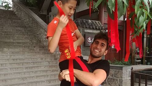 China Kompetenzzentrum, Hochschule Ansbach, Marius Heinzel, China Exkursion, Studierender