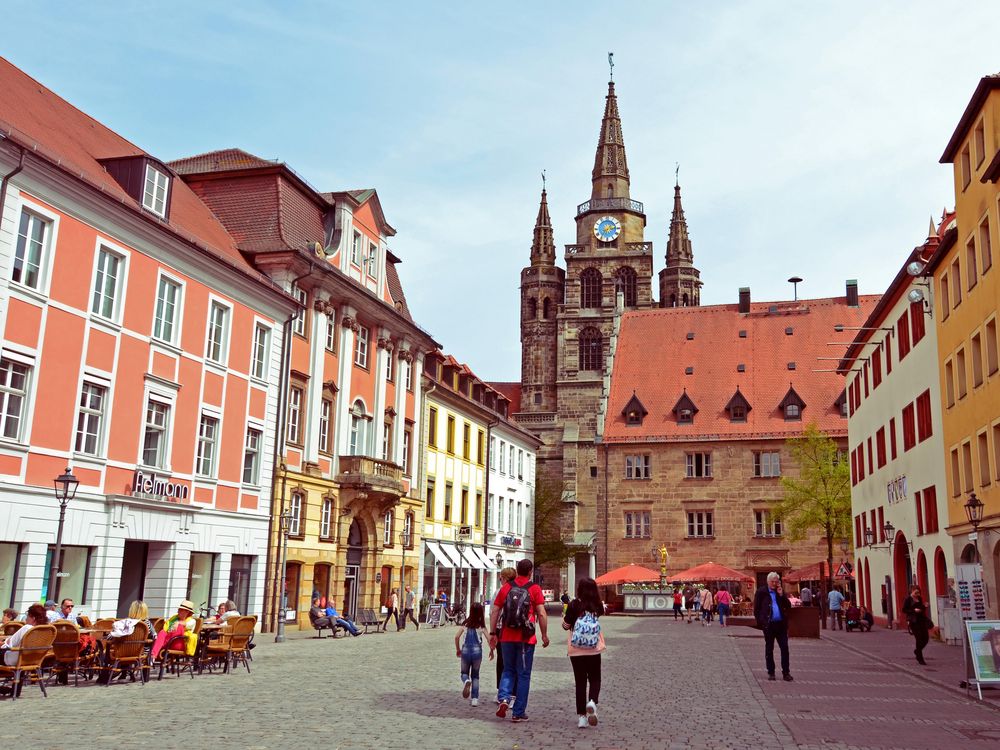 [Translate to Englisch:] Martin-Luther-Platz in Ansbach