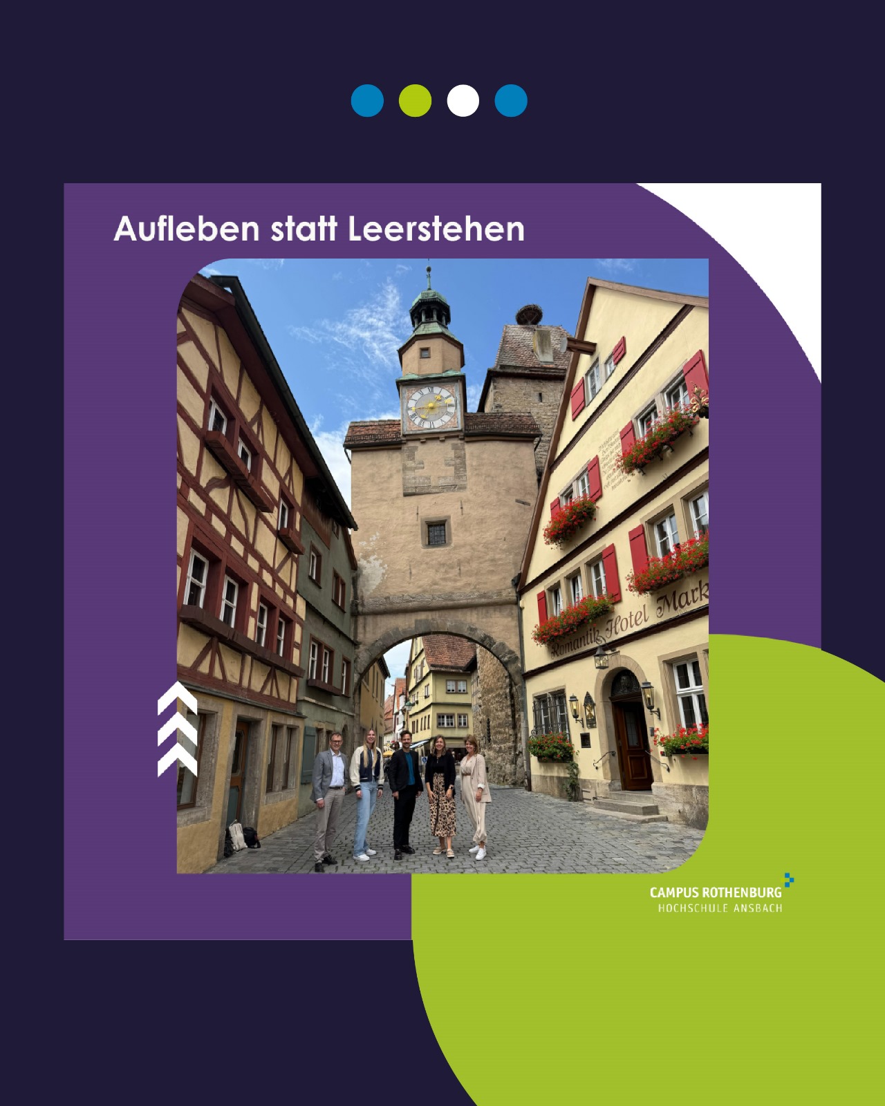 AAnsicht der Rödergasse in der Stadt Rothenburg
