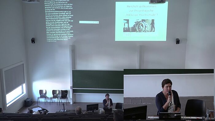 Film Eröffnungsveranstaltung - Inklusive Hochschule Ansbach
